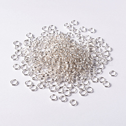 アイアンスプリットリング  ダブルループ丸カン  カドミウムフリー＆鉛フリー  銀色のメッキ  6x1.4mm  内径約5.3mm  約950個/100g&nbsp;X-JRDS6mm