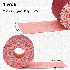 Искусственная кожа ткань обычная ткань личи AJEW-WH0034-89D-04