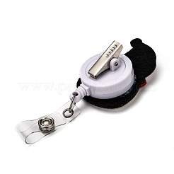 Рождественский снеговик с блестками AJEW-I053-08