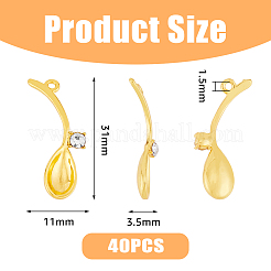 Подвески из сплава 40шт&nbsp;PALLOY-DC0001-23-RS