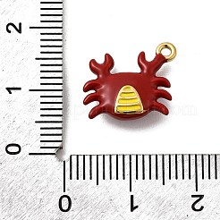 Подвески из нержавеющей стали 304 с эмалью&nbsp;STAS-I355-11G-07