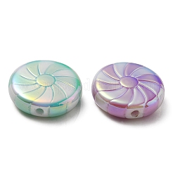 Непрозрачные акриловые бусины с УФ-покрытием OACR-P010-02