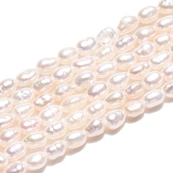 Нити из натурального культивированного пресноводного жемчуга PEAR-T006-07