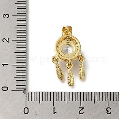 Стойки обшивки латунь микро проложить Циркон подвеску&nbsp;KK-G500-28G-05