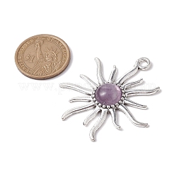 Натуральные смешанные драгоценные камни большие подвески PALLOY-JF02511