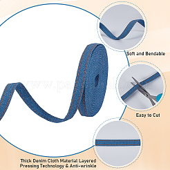 2 комплект лент из джинсовой ткани&nbsp;SRIB-CY0001-27A