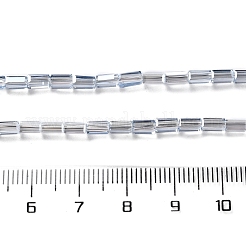 Гальваническое покрытие прозрачные стеклянные бусины нити перламутровый блеск покрытие&nbsp;EGLA-H106-01A-PL06