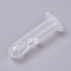 Прозрачная одноразовая пластиковая центрифужная трубка DIY-WH0079-84B-01