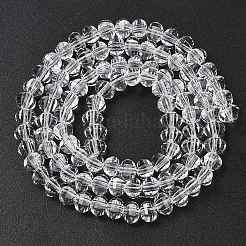 Прозрачные стеклянные бусины&nbsp;GLAA-G125-01A-01