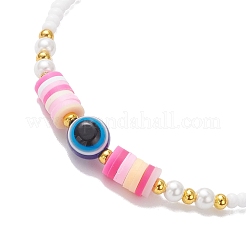 Стеклянные бусины плетеные браслеты из бисера&nbsp;BJEW-MZ00211-04