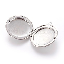 Подвески-медальоны из нержавеющей стали 316 STAS-P237-06P