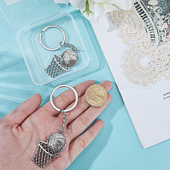 2шт. брелки с подвеской в виде баскетбольного сплава&nbsp;KEYC-SC0001-95P