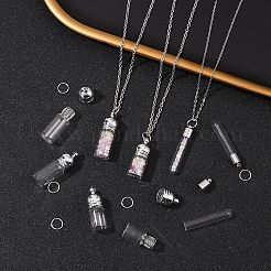 30шт 4 стиля подвески для стеклянных бутылок&nbsp;GLAA-YW0004-23