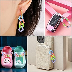 50 шт. Акриловые соединительные кольца&nbsp;OACR-YW0003-57