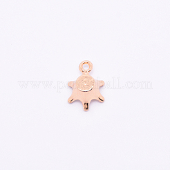 Legierung rhinestone-anhänger&nbsp;ALRI-WH0002-03G-05
