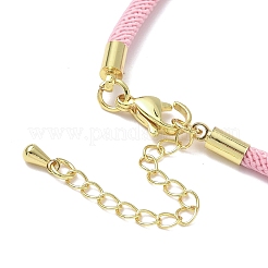 Изготовление ожерелий из нейлонового шнура милан толщиной 3 мм NJEW-H084-01G-36