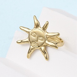 Кольца-манжеты из нержавеющей стали 304 для женщин RJEW-B136-03G