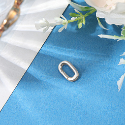 1 Stück: 925 Spring Gate-Ringe aus Sterlingsilber&nbsp;STER-BBC0008-50D
