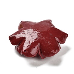 Подвески-коннекторы в виде резных цветов из синтетической ракушки&nbsp;CORA-D034-01B