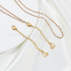 2 шт. 2 стиля удлинитель цепи из нержавеющей стали 304 STAS-FH0002-31G