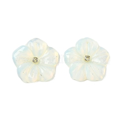 Резные подвески из смешанных натуральных и синтетических драгоценных камней&nbsp;G-P585-02G