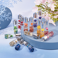 Прозрачные стеклянные бутылки подвески&nbsp;GLAA-SC0001-11