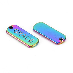 Подвески из сплава цвета радуги PALLOY-S180-250-NR