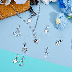 36 pendentif cœur en alliage&nbsp;HJEW-GO00260
