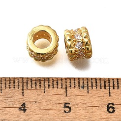 Латунные микропаве из прозрачного кубического циркония&nbsp;KK-M313-29G