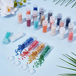 2159 шт. 24 вида стеклянных бусин SEED-ME0001-22