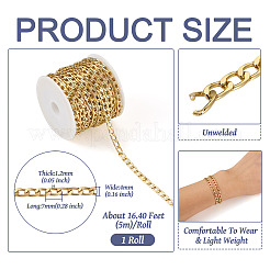 Оксидированные алюминиевые бордюрные цепи CHA-TA0001-18G