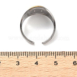 Fingerringe aus Edelstahl 304&nbsp;LS-RJEW-P170-02B-G