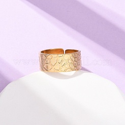 Кольца-манжеты из нержавеющей стали 304 для женщин&nbsp;RJEW-K309-32B-G