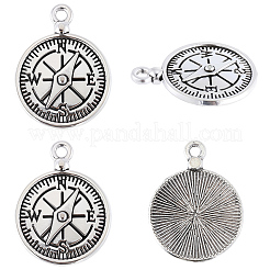 50 pièces pendentifs en alliage de style tibétain&nbsp;FIND-SC0021-16A