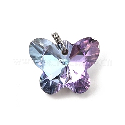 10 шт. граненые стеклянные подвески&nbsp;PALLOY-JF04063-02