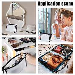 3 шт. 3 стиля ПВХ прозрачный водонепроницаемый контейнер для хранения косметики MRMJ-WR0001-01A