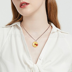 30 шт. 6 цвета непрозрачные подвески из смолы RESI-SZ0001-66