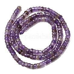 Natürlichen Amethyst heishi Perlen Stränge&nbsp;LS-G-A299-A13-01