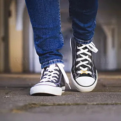 4 пара 2-х видов железных зажимов для шнурков IFIN-AR0001-37