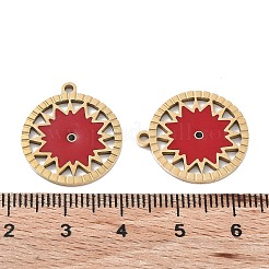 Placcatura ionica (ip) ciondoli in acciaio inossidabile 304&nbsp;STAS-P339-08G-01