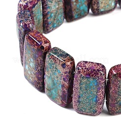 Крашеные бусы из натуральной императорской яшмы G-G118-C04-01