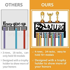 Модная железная вешалка для медалей AJEW-WH0071-004