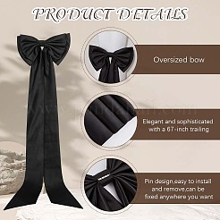 Съемный бант из полиэстера для одежды&nbsp;AJEW-WH20020-205A