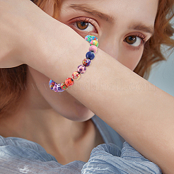 Бусины из полимерной глины &nbsp;CLAY-PA0001-08A