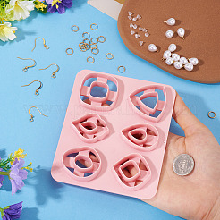 Комплект висячих сережек своими руками&nbsp;DIY-TA0013-22