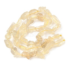 Сырой необработанный натуральный лимонный кварц G-M453-C01