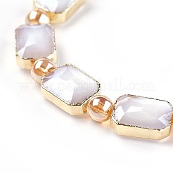 Непрозрачное стекло бисер нитей EGLA-P045-C14