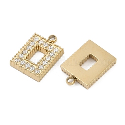 Pendentifs en acier inoxydable 304 micro pavés de zircones cubiques&nbsp;STAS-I325-025G-01