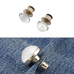 6 комплект 4-х стилевых регулируемых пряжек-удлинителей талии для джинсов DIY-FH0005-08