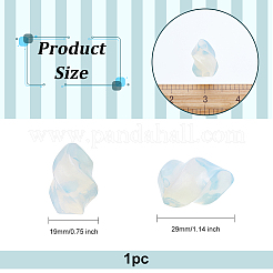 Факел опаловые украшения для витрины DJEW-WH0042-08A-01